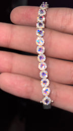 Pulso Tennis Circle Plata.925