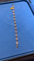 Pulso Cuarw Moissanita Plata.925