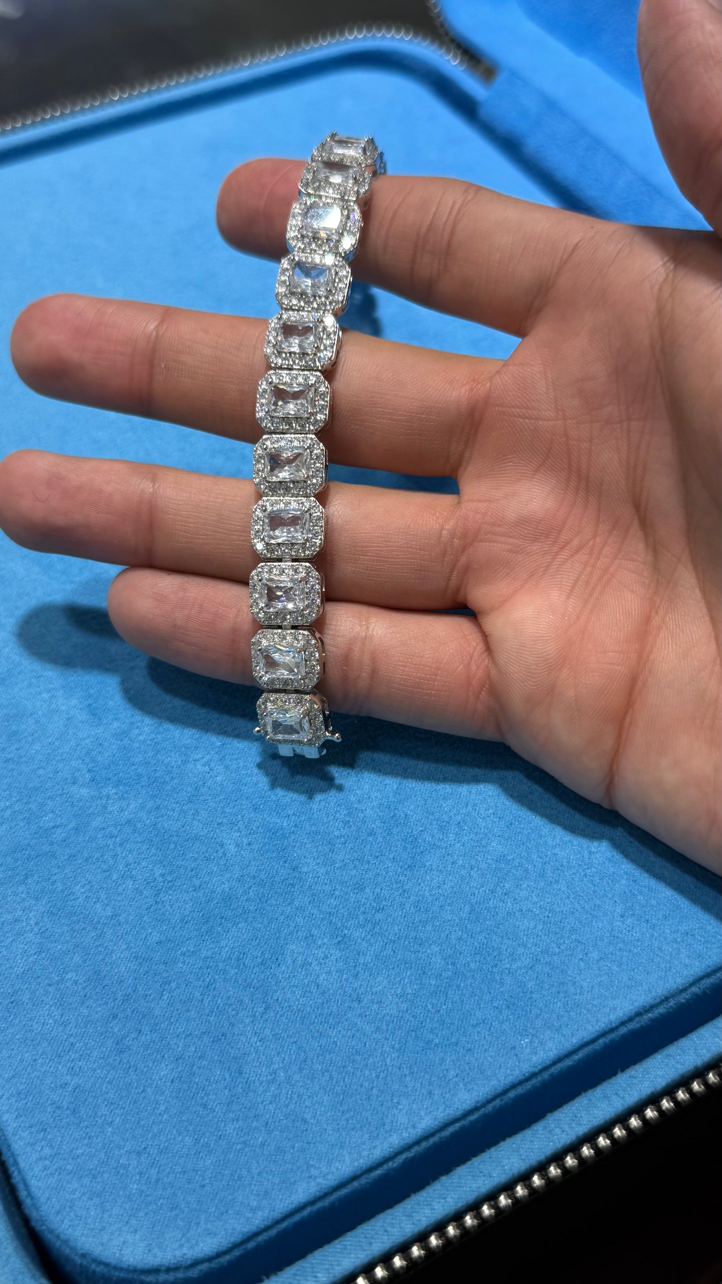 Pulso Cuadrado Plata.925