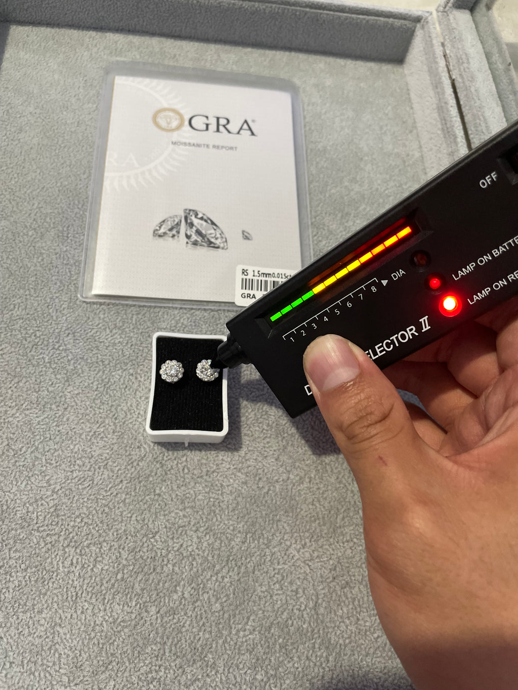 Aretes Moissanite Vvs 1