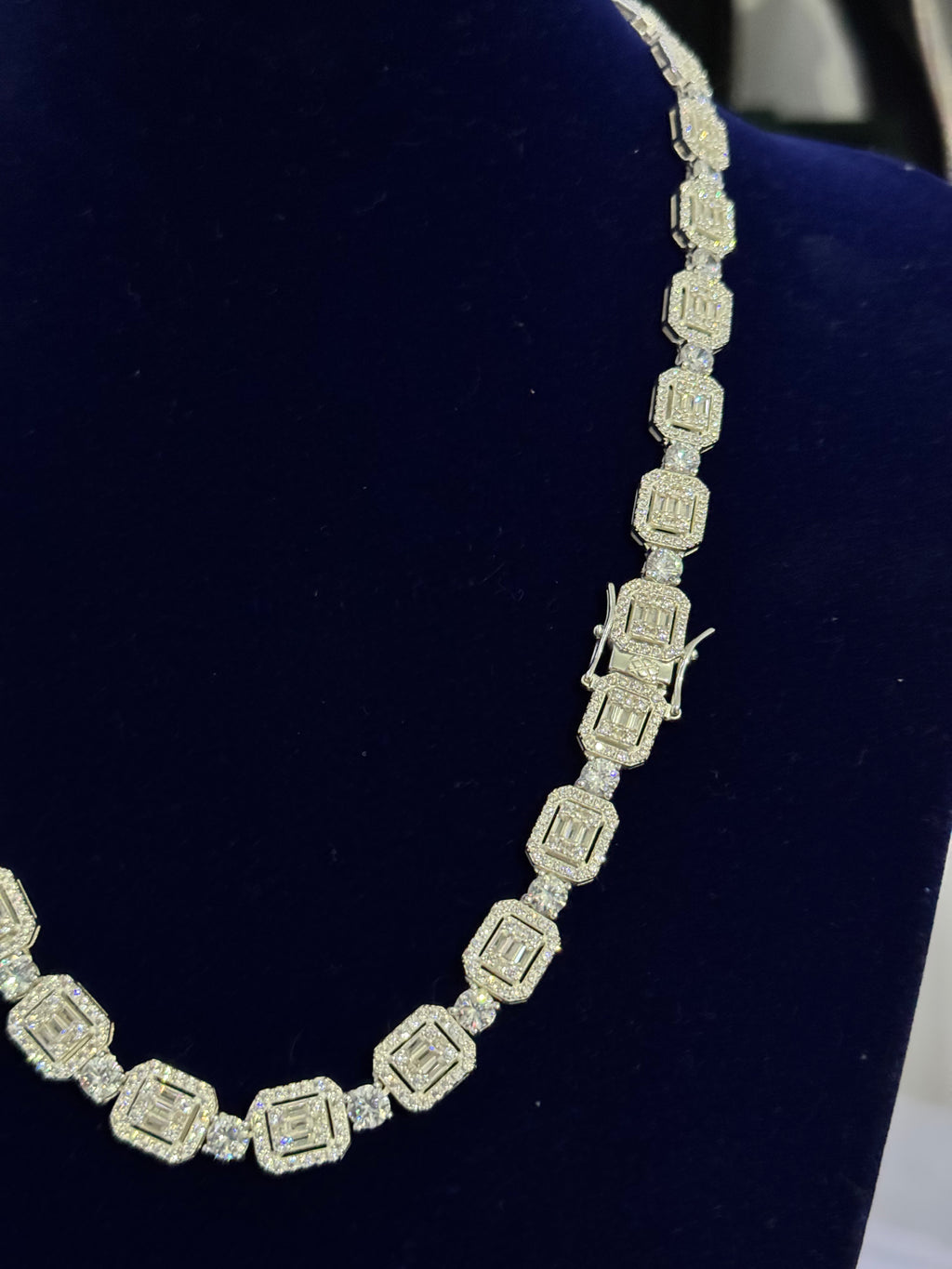 Cadena Cuadrada Plata.925