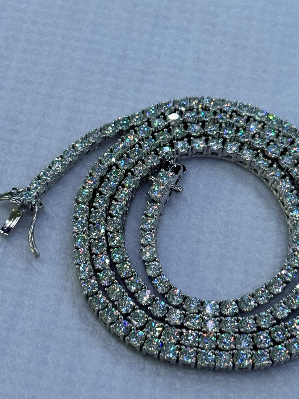 Moissanite Tennis Chain