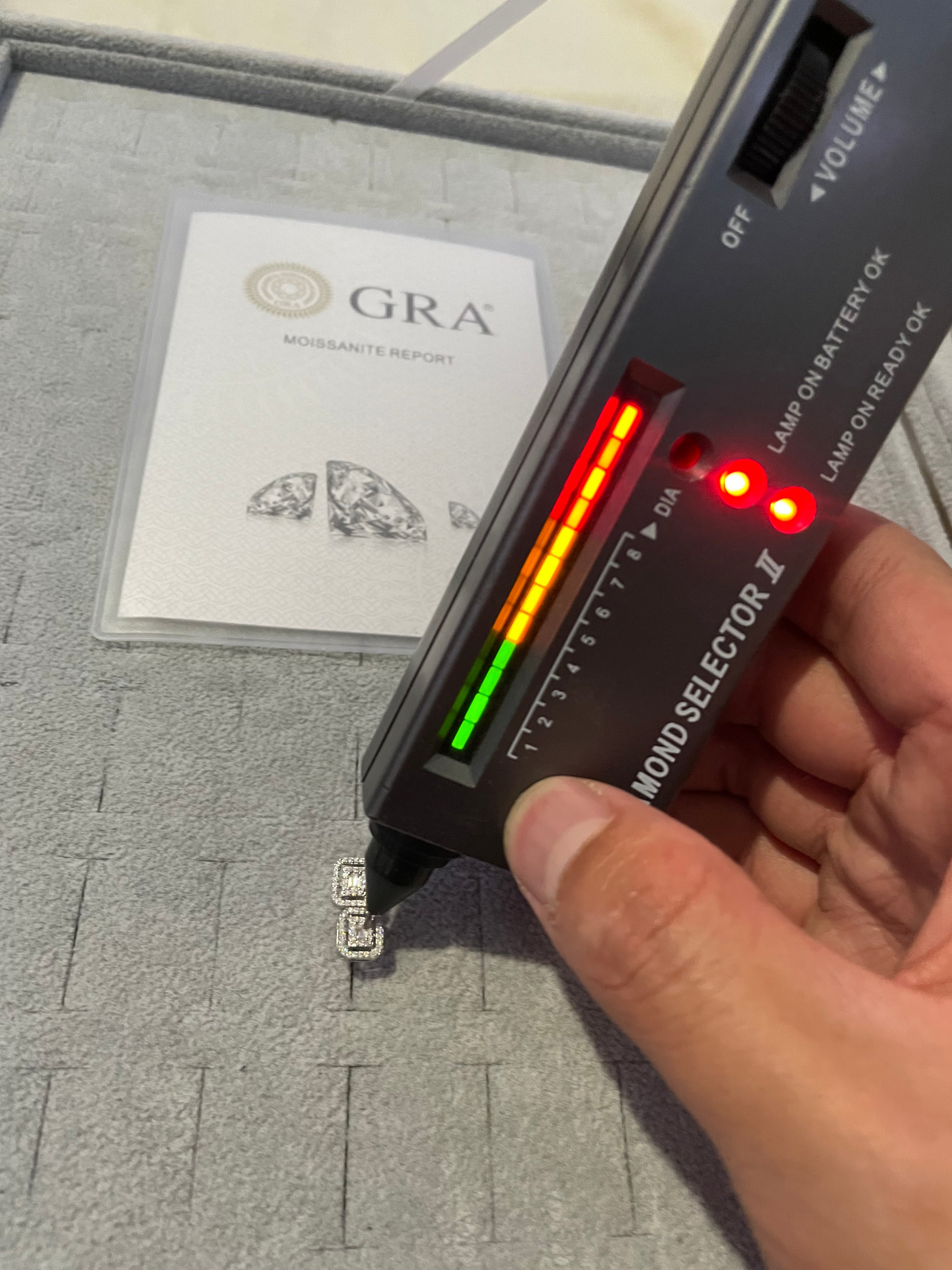 Aretes Moissanite Vvs 1