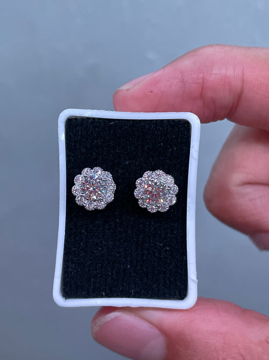 Aretes Moissanite Vvs 1