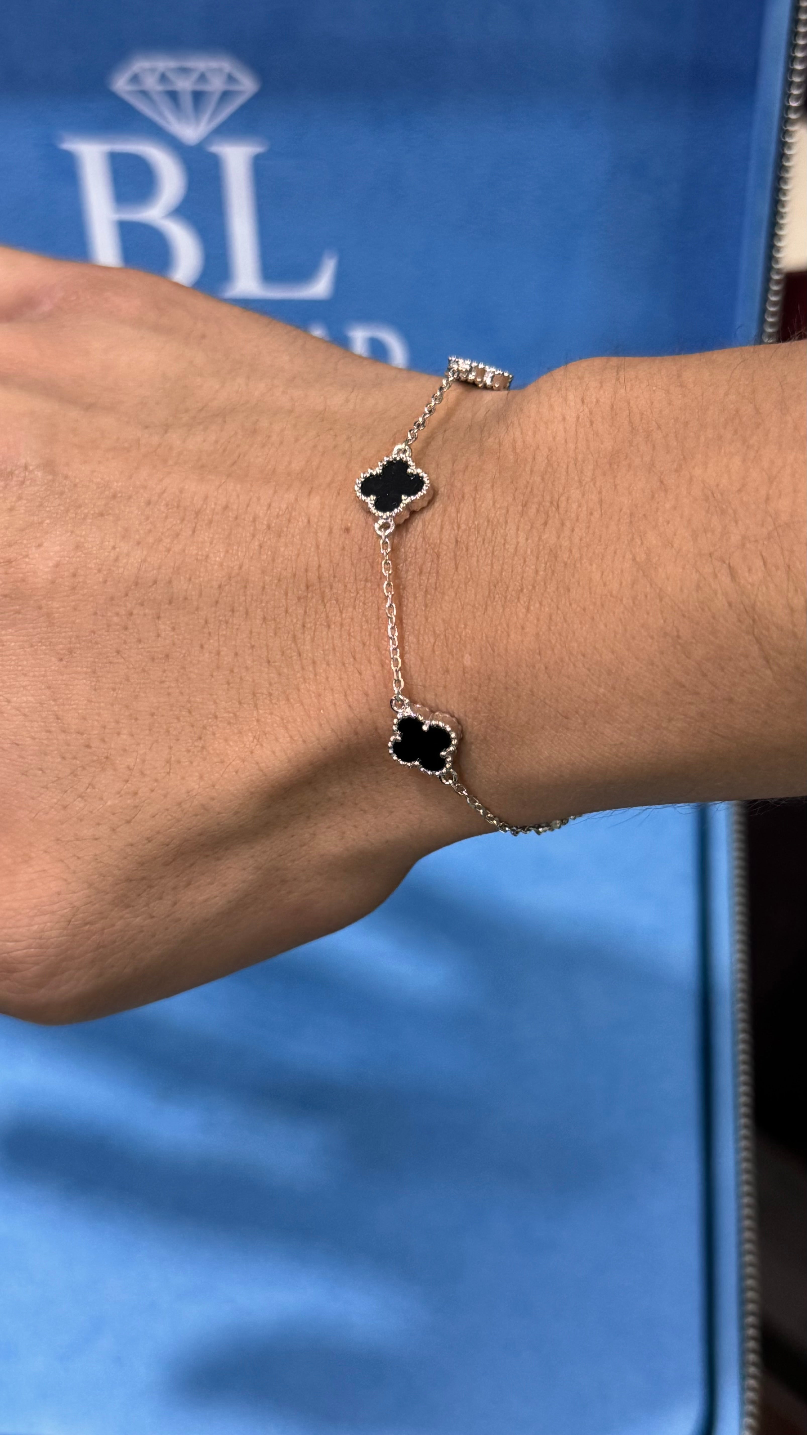 Pulso Van Cleef Plata.925