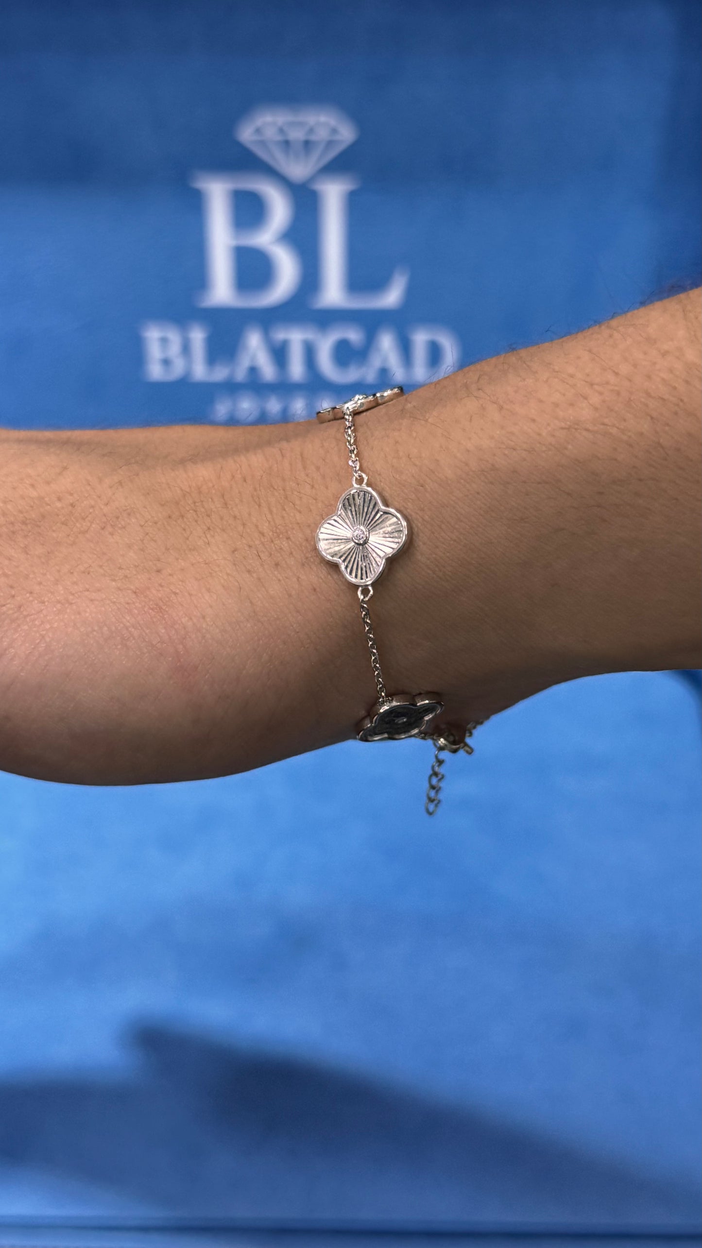 Pulso Van Cleef Plata.925