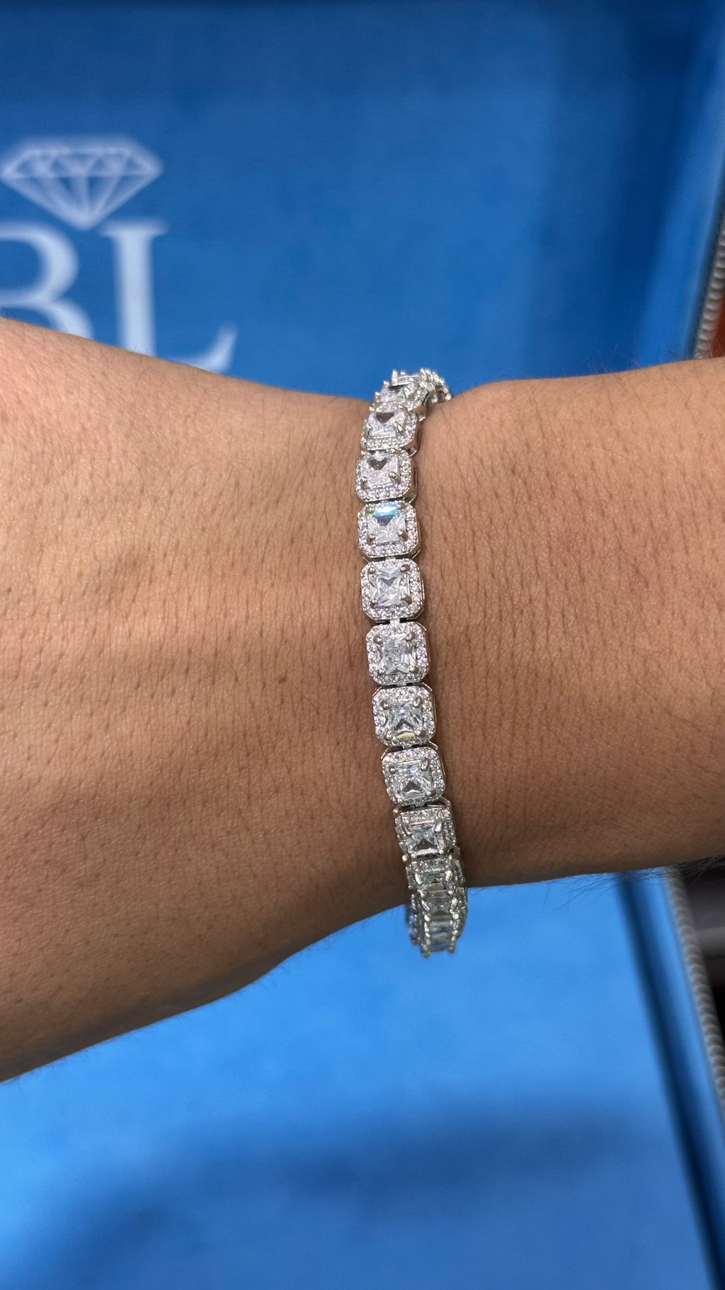 Pulso Cuadrado Plata.925