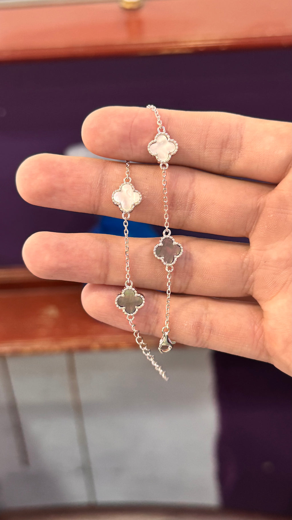 Pulso Van Cleef Plata.925