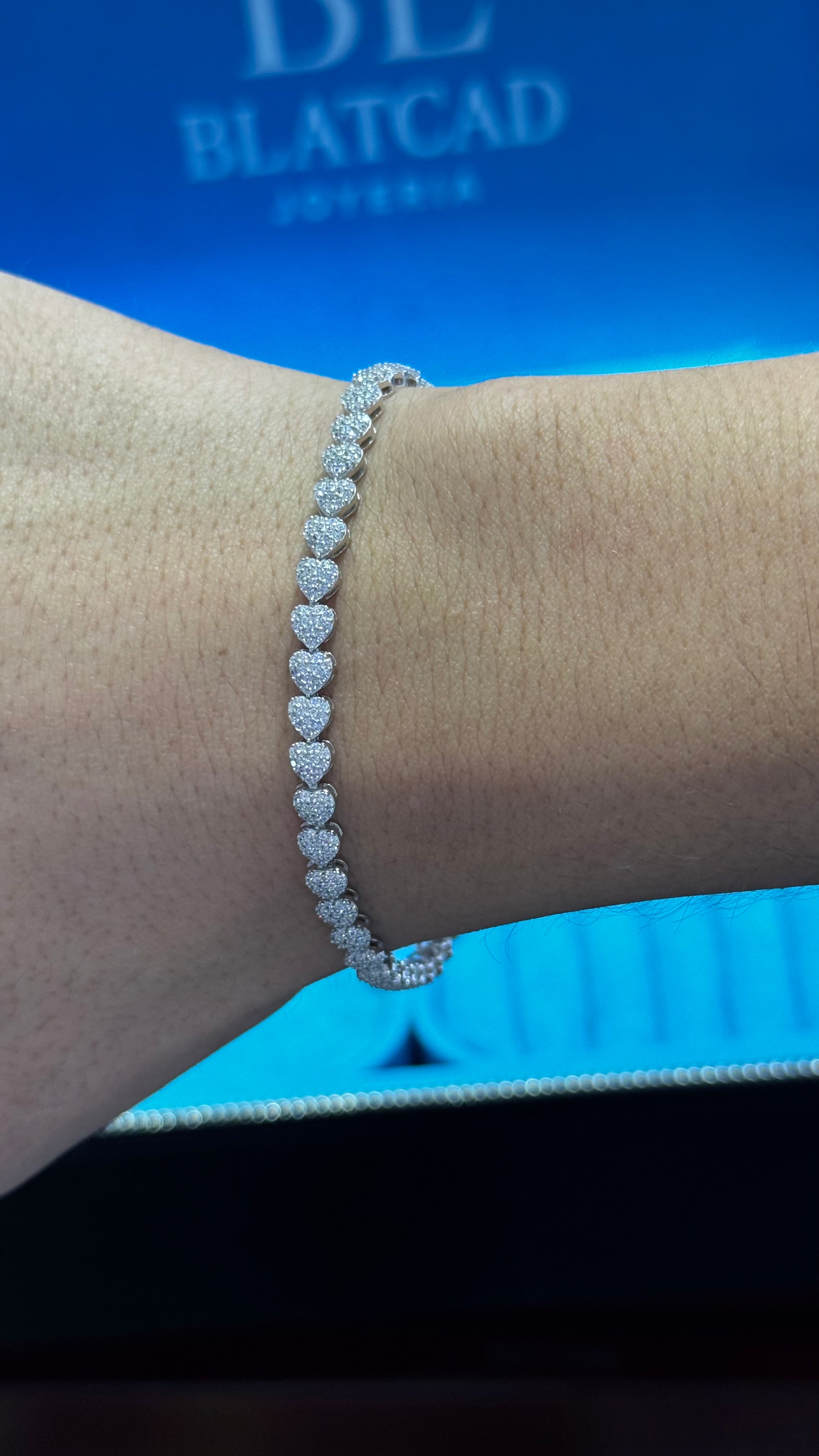 Pulso D Corazónes Plata.925