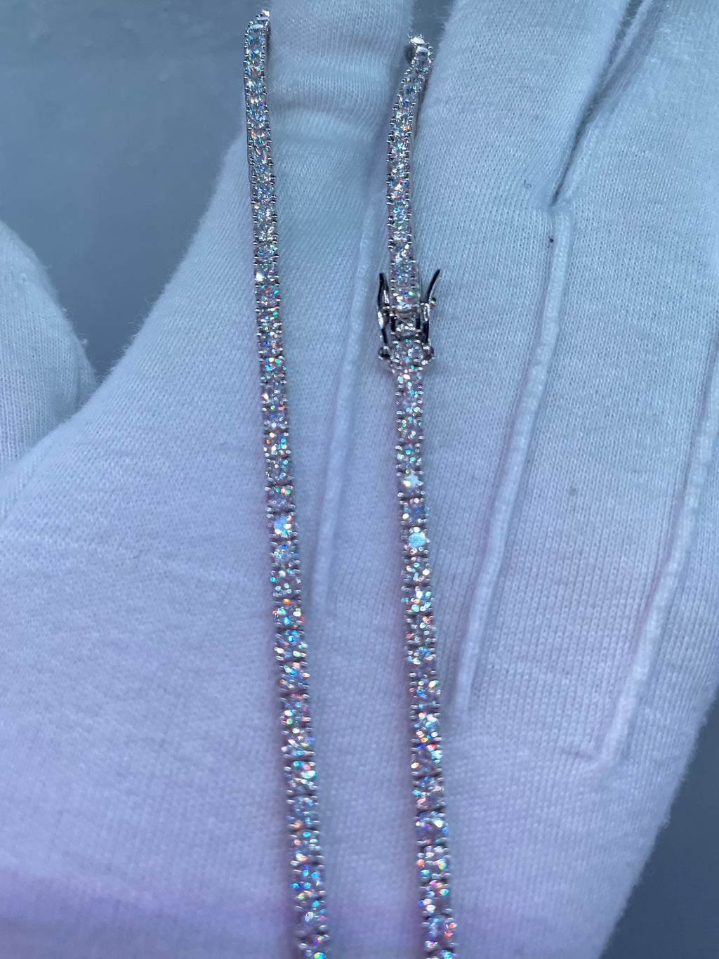 Moissanite Tennis Chain