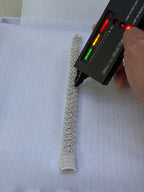 Silver baguette bracelet.925