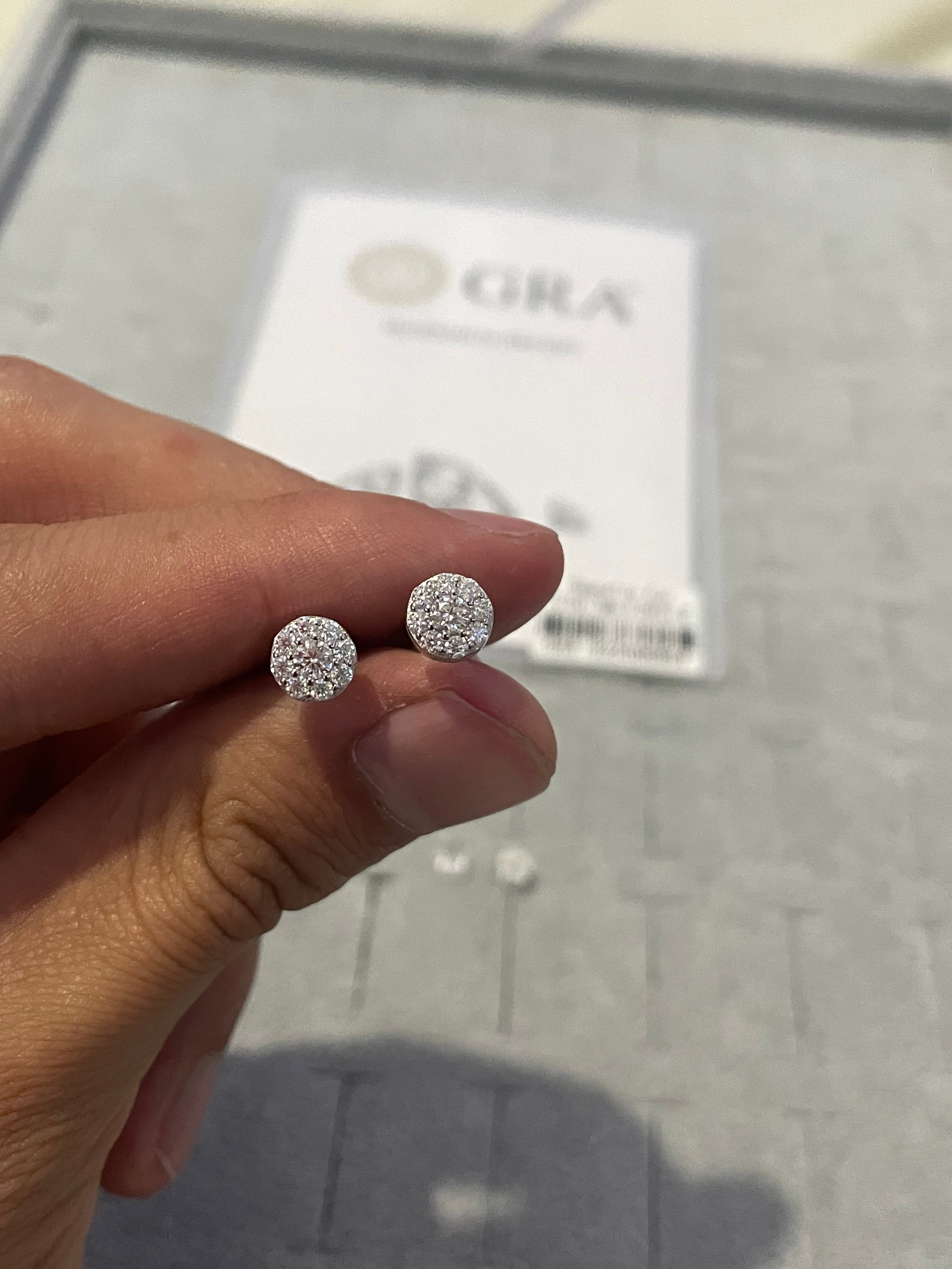 Aretes Moissanite Vvs 1