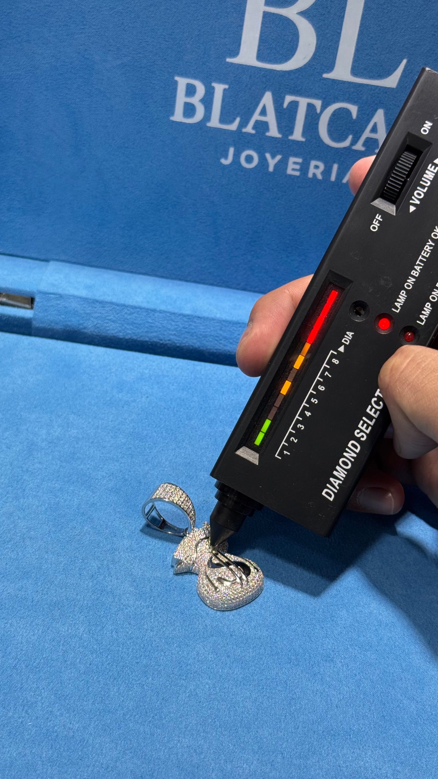 Dije Bolsa de Cash Moissanita Plata.925