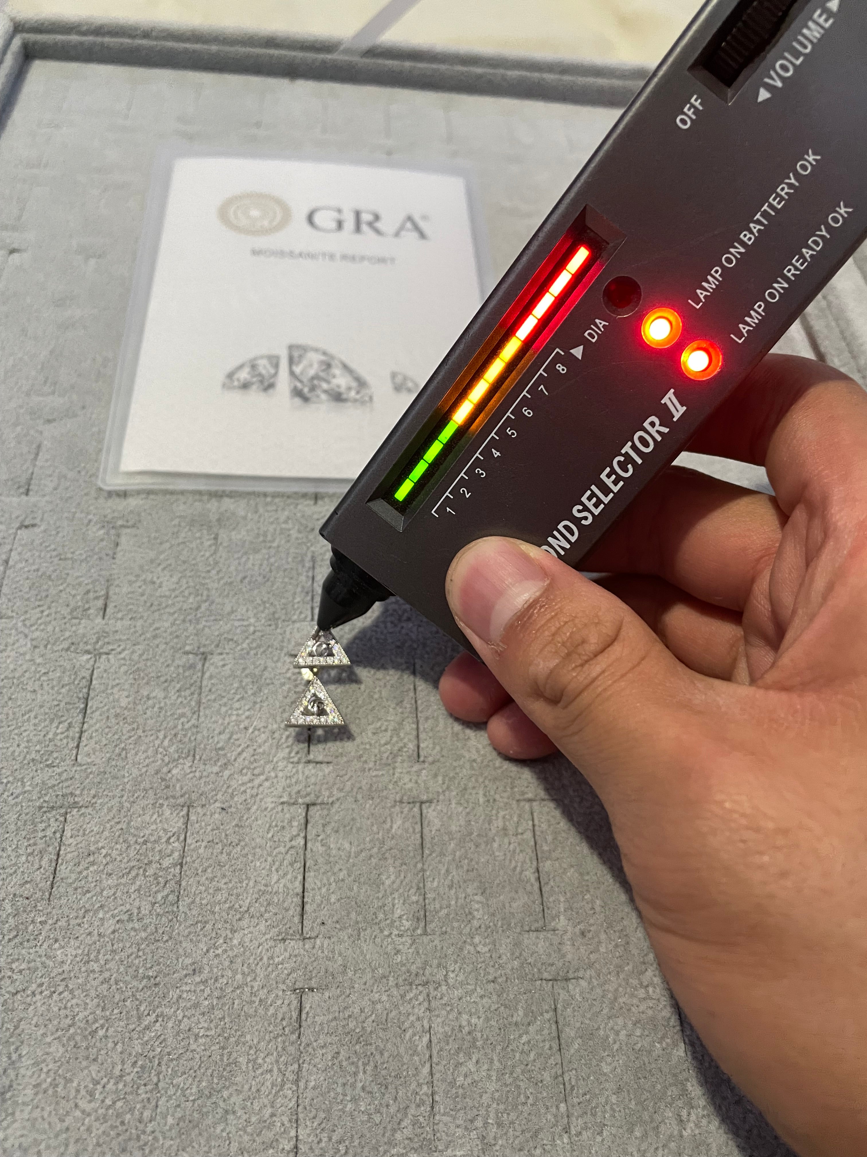 Aretes Moissanite Vvs 1