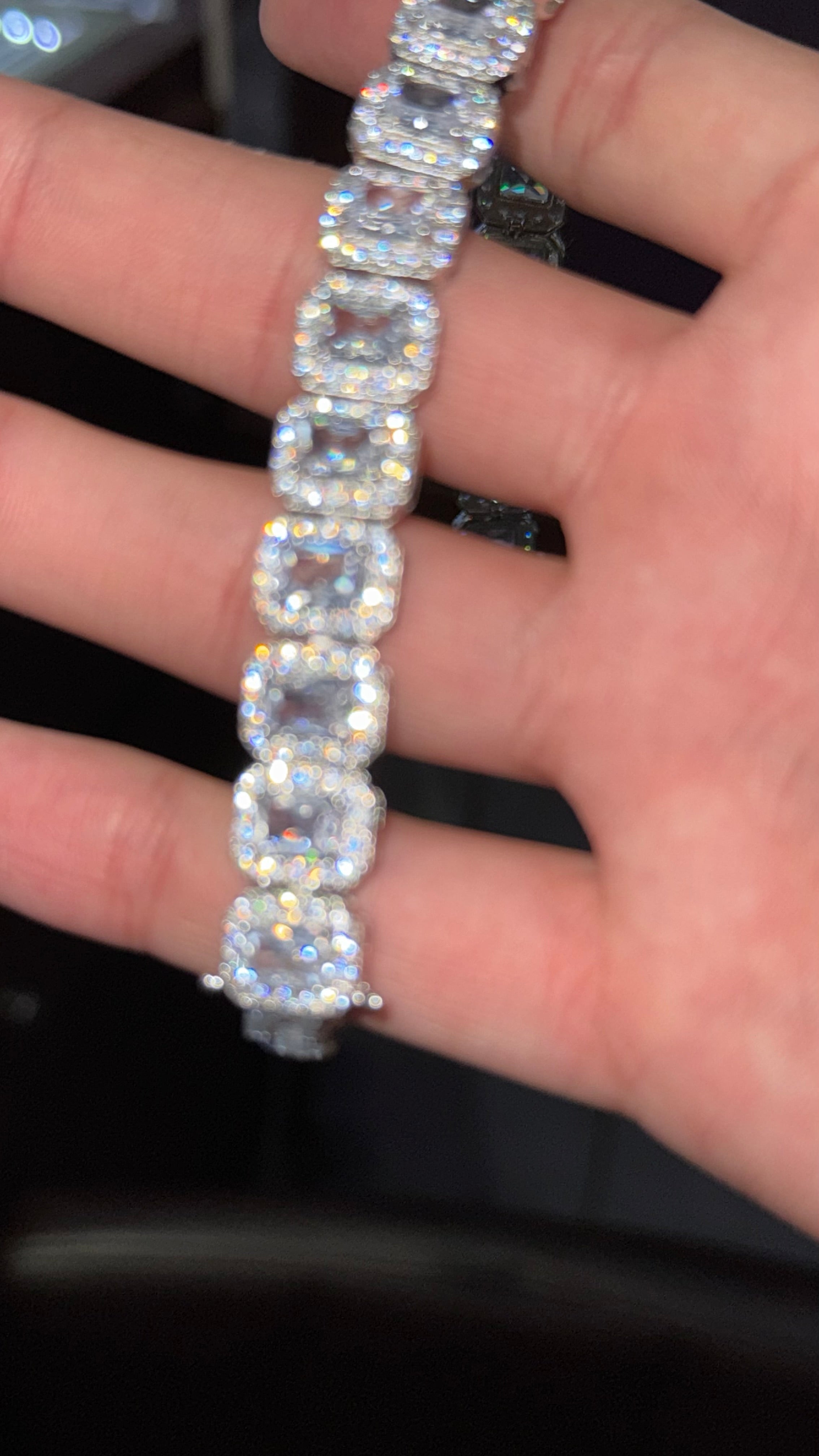 Pulso Cuadrado Plata.925