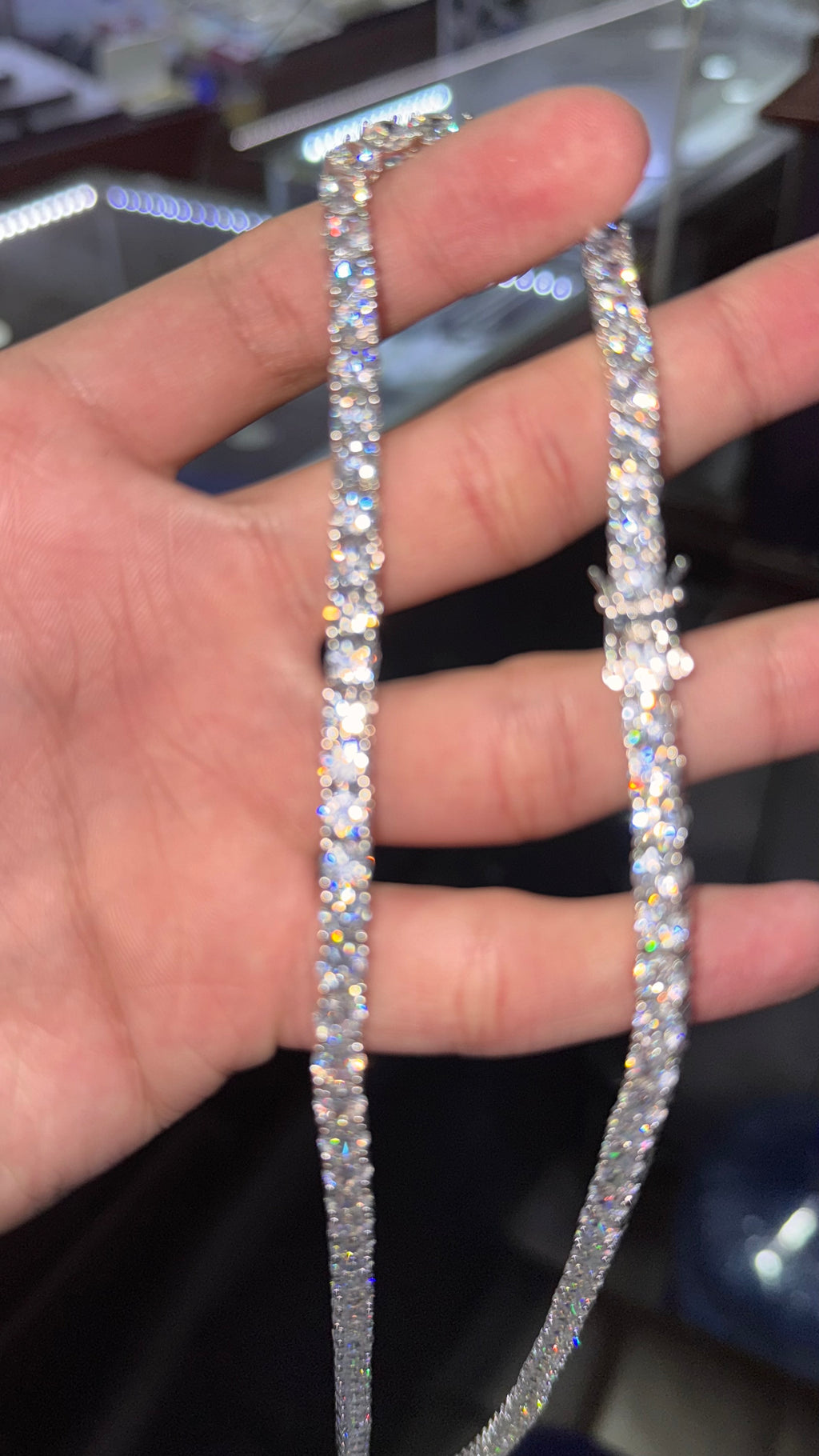 Cadena tennis Plata.925