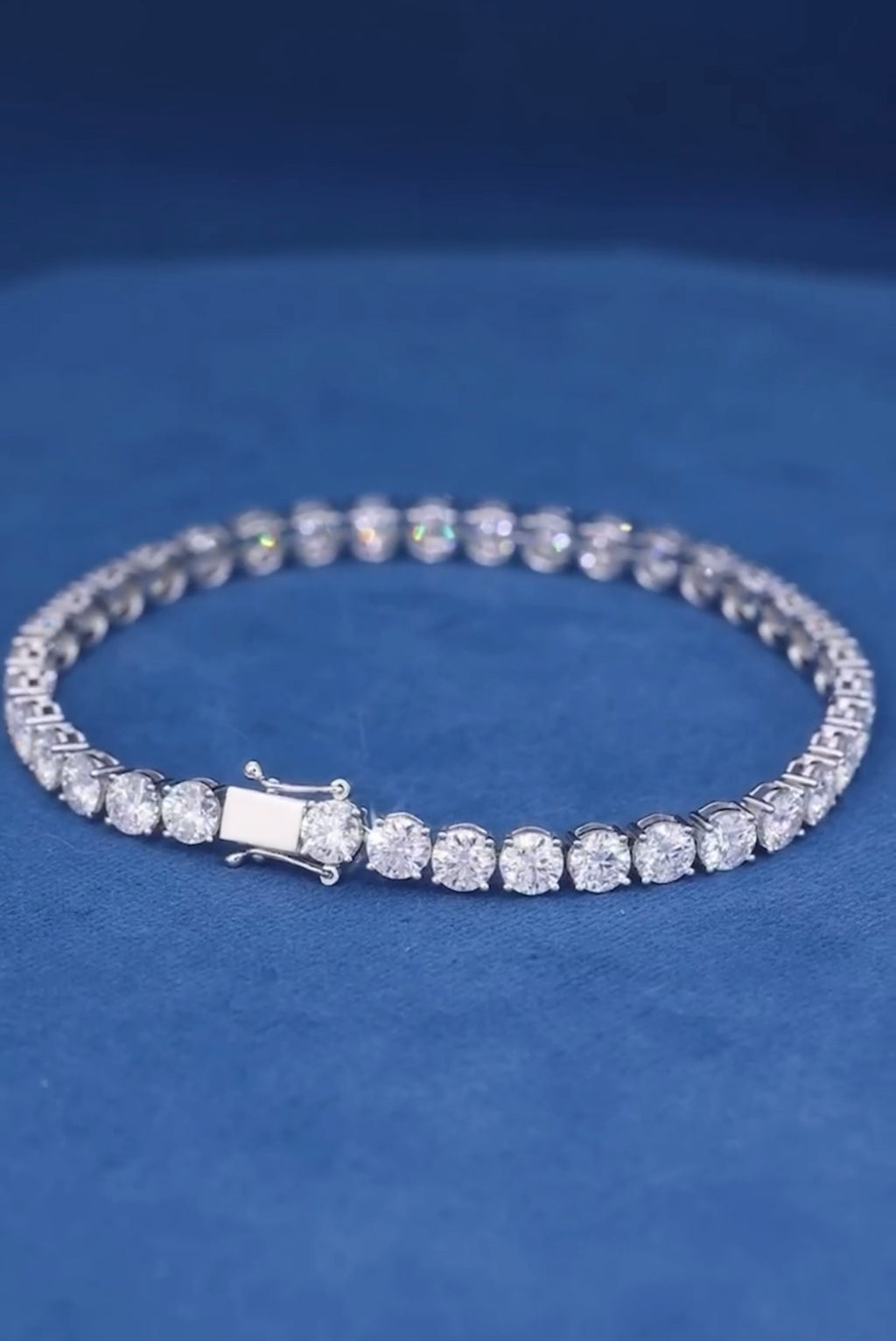 14K Gold Tennis Bracelet