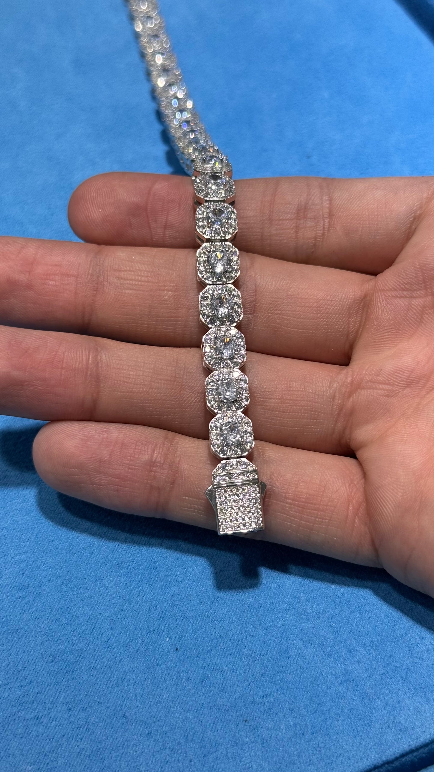 Silver Tennis Bracelet.925