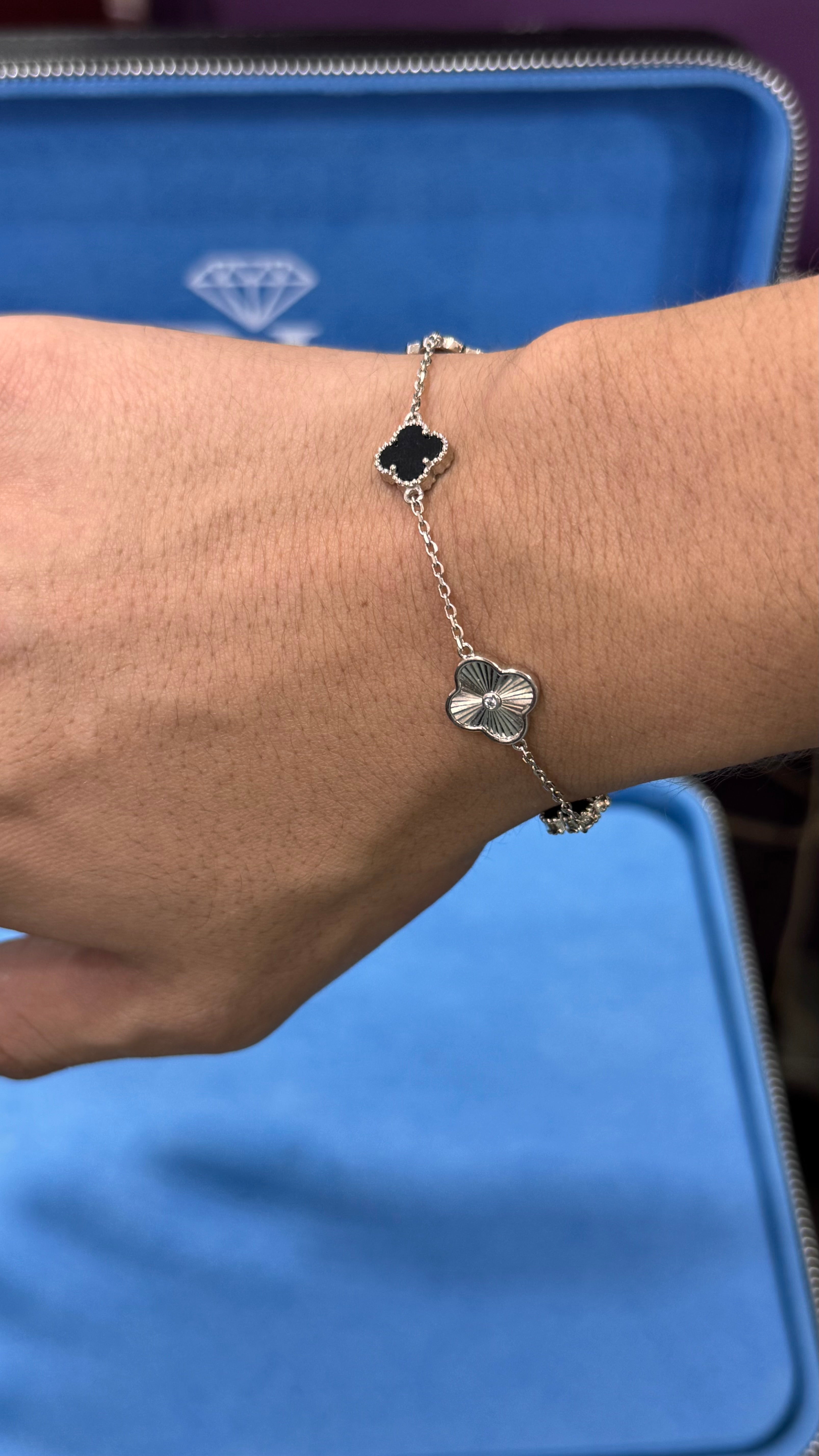 Pulso Van Cleef Plata.925