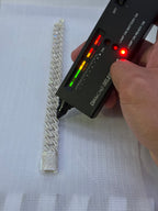 Silver Baguette Bracelet.925