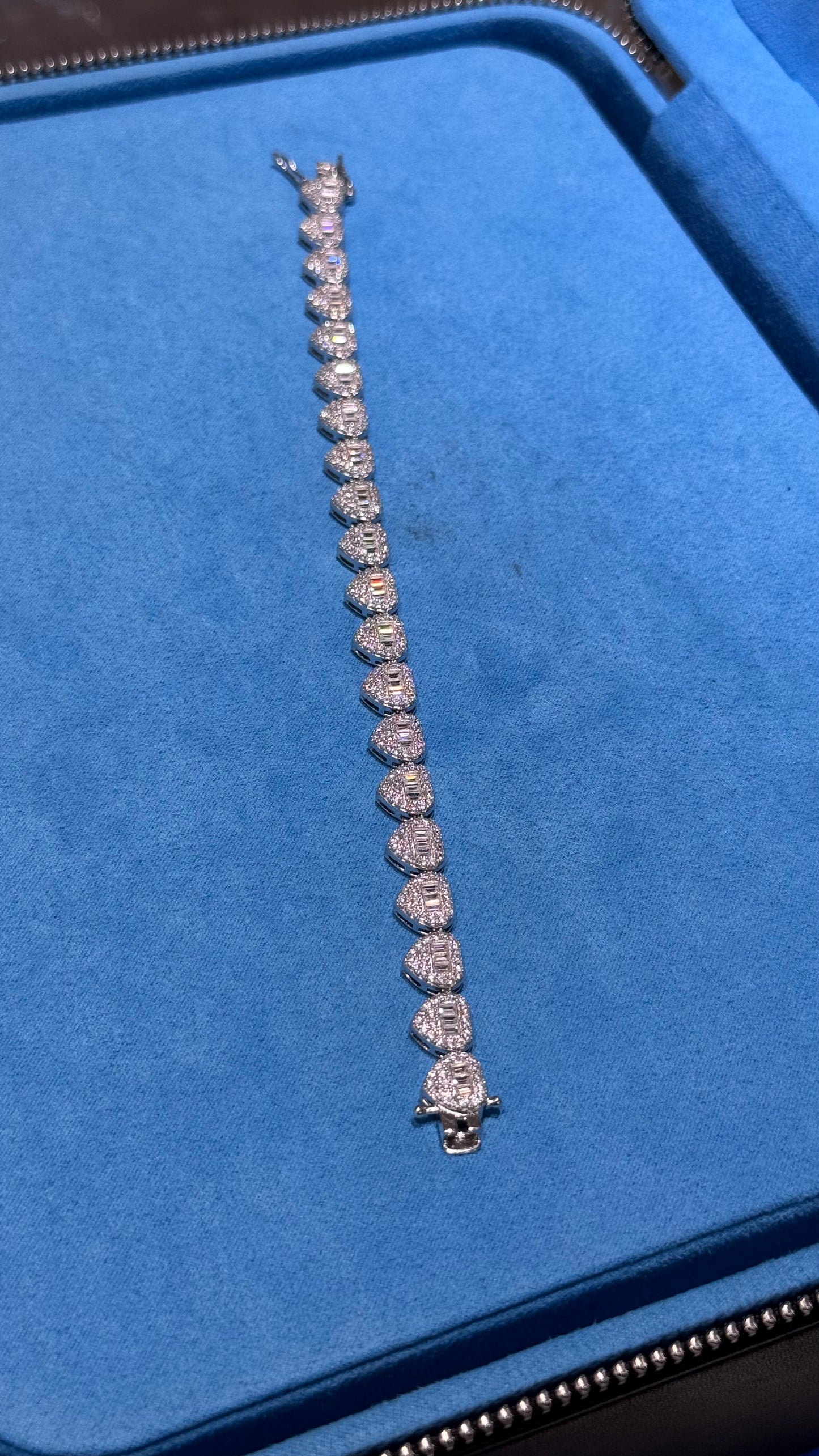 Pulso de Corazones Plata.925