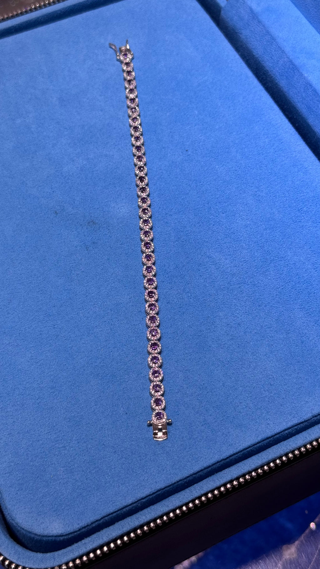 Pulso Tennis Circle Plata.925