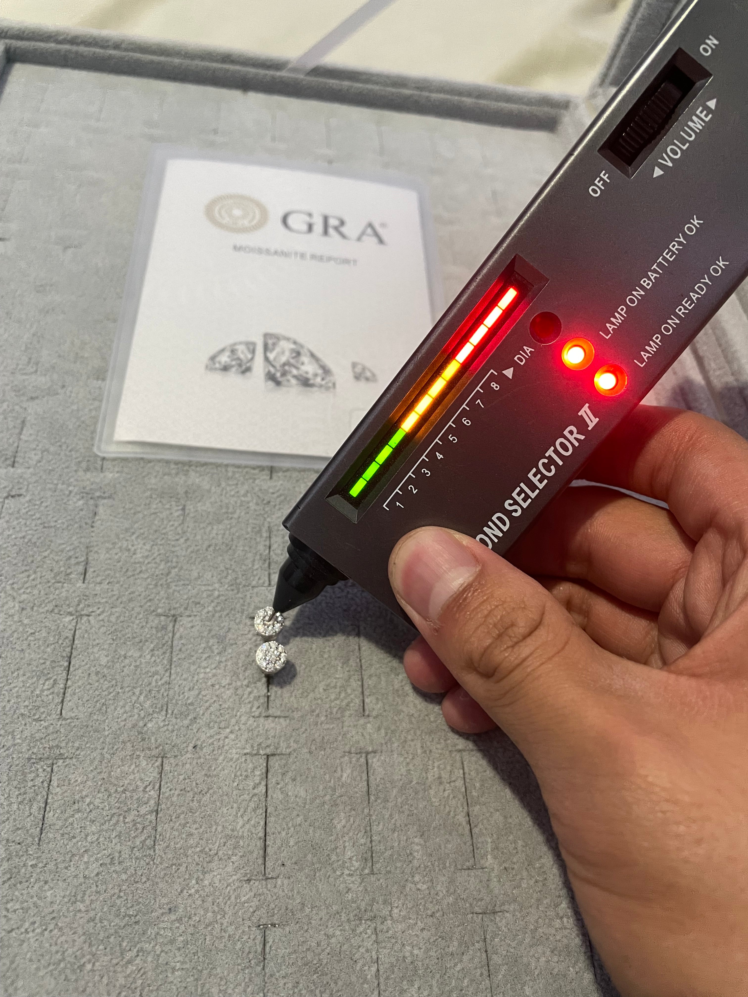 Aretes Moissanite Vvs 1