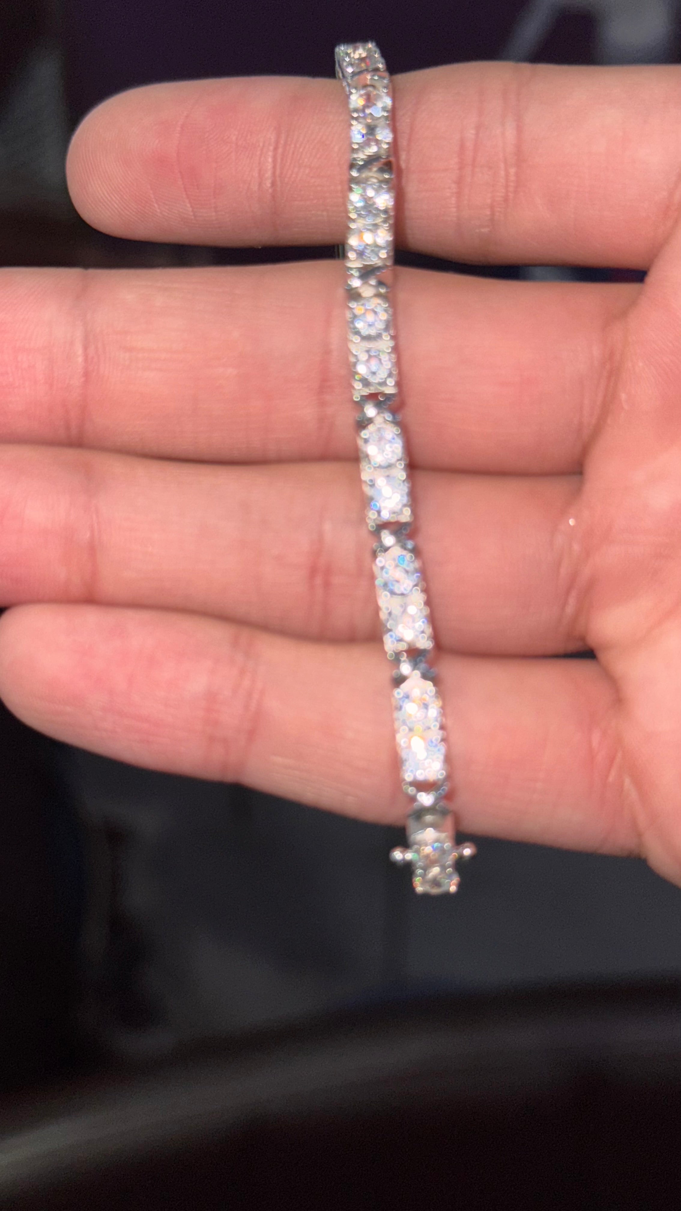 Pulso Tennis X Plata.925