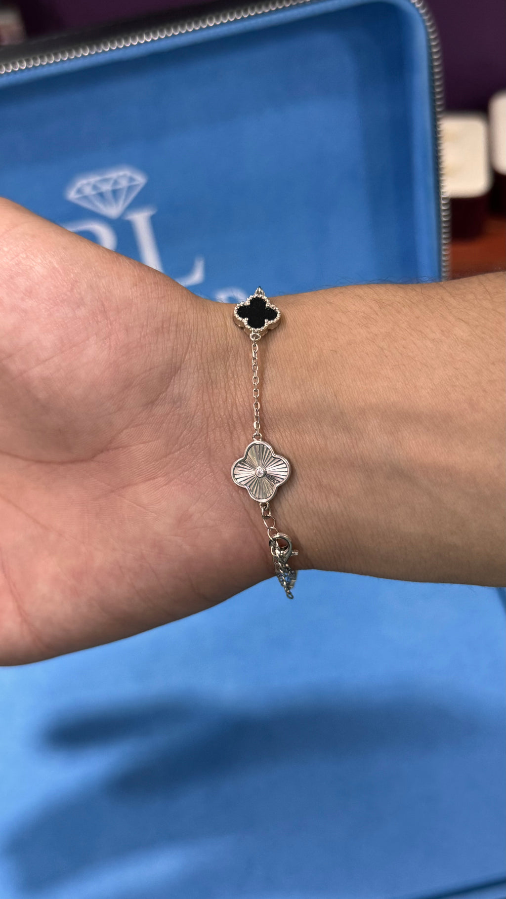 Pulso Van Cleef Plata.925