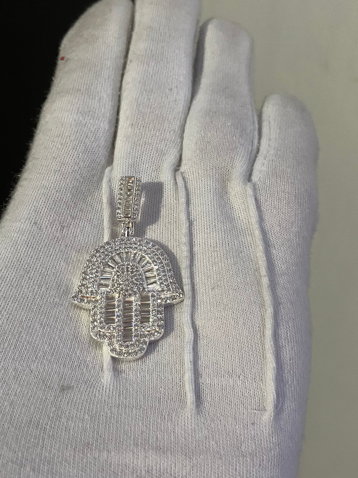 925 Silver Hand Pendant