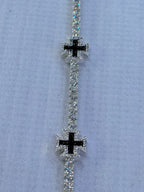 Pulso Cruz Plata.925