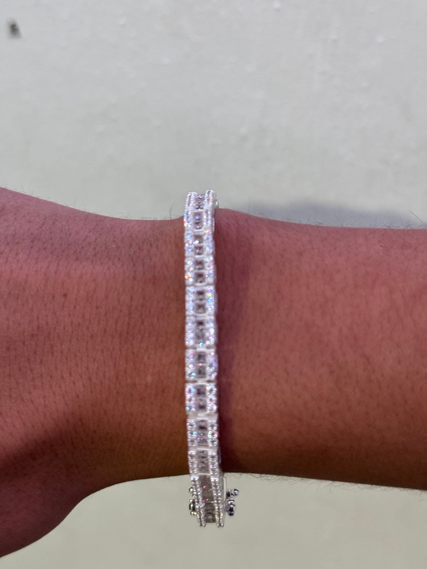 Pulso Baguette Plata.925