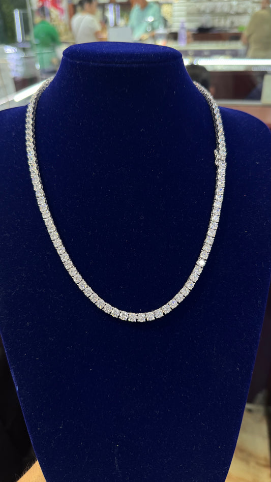 Cadena tennis Plata.925