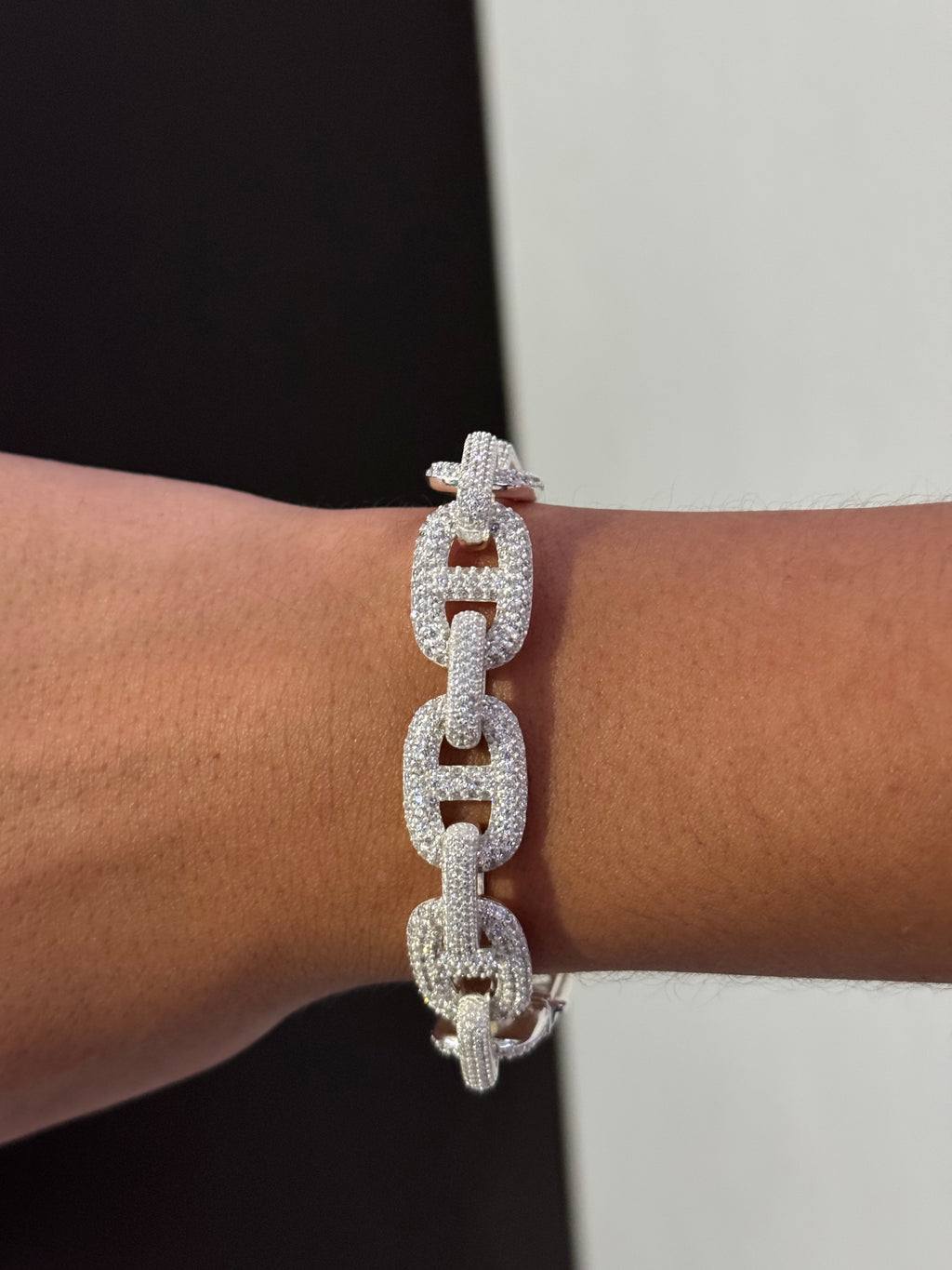 Pulso Tipo Gucci Plata.925