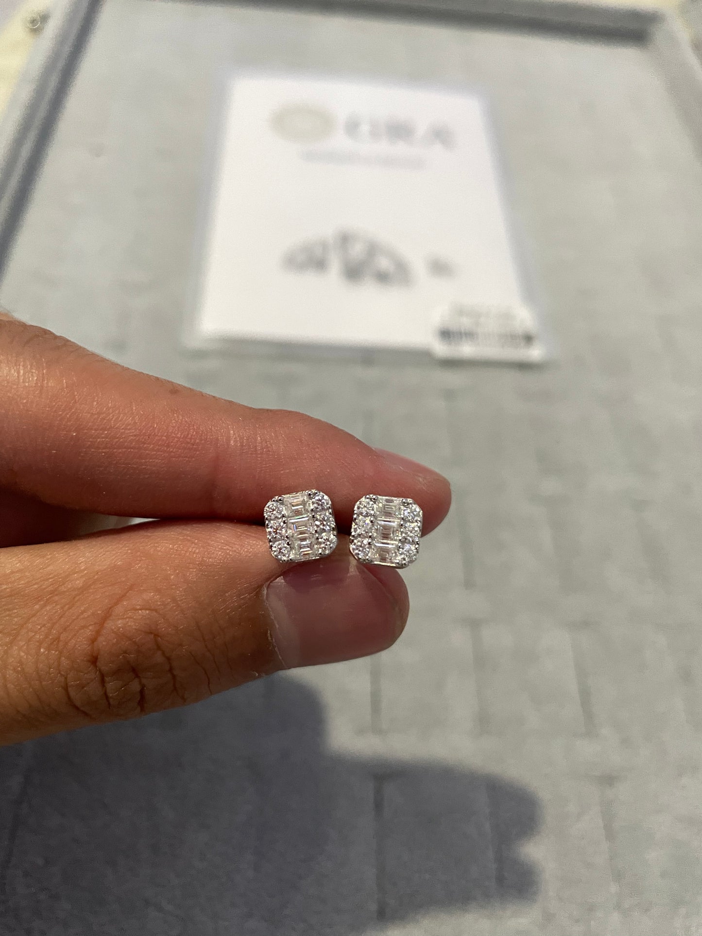 Aretes Moissanite Vvs 1