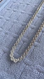 925 silver Tennis Circle chain