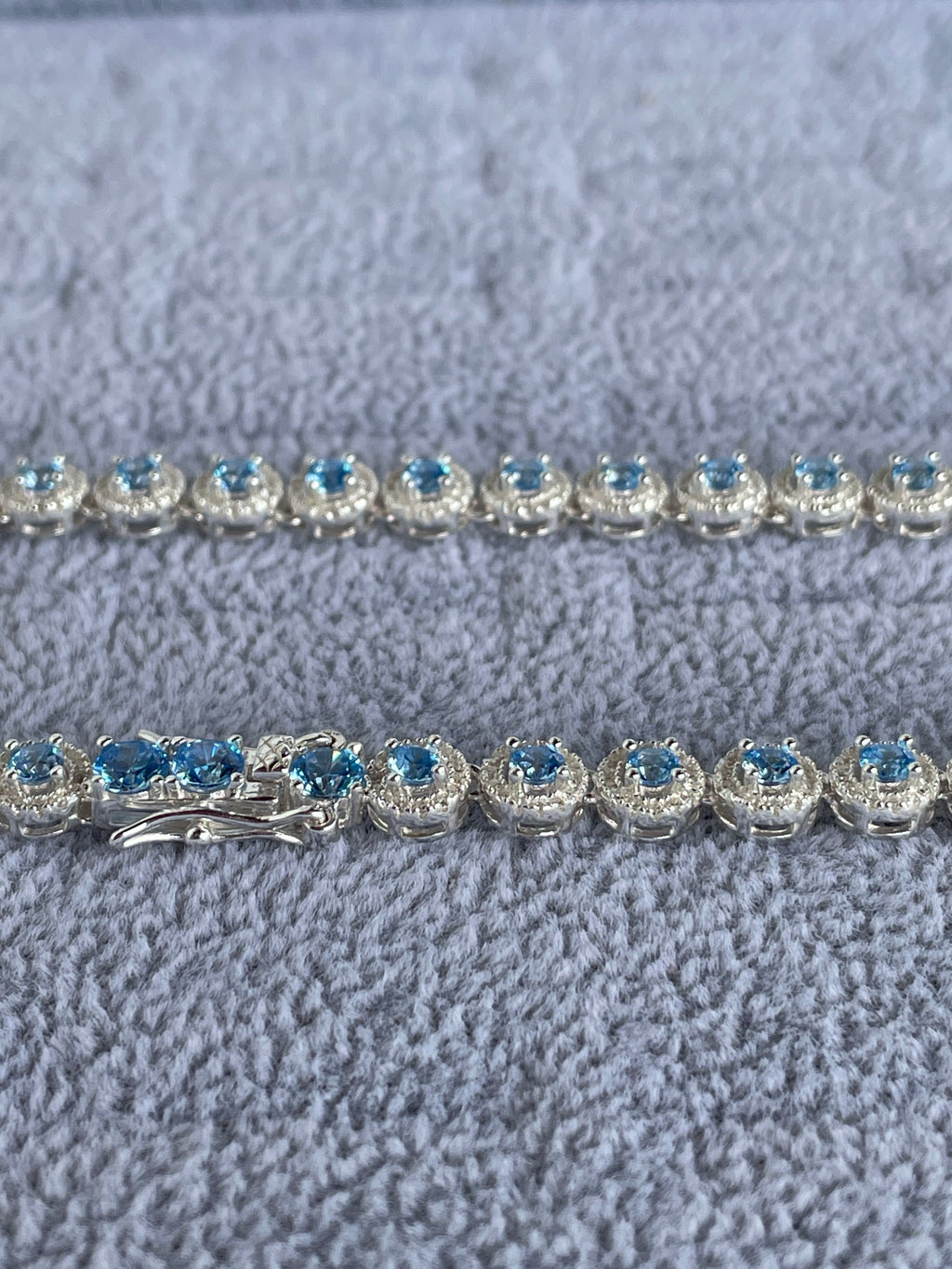 925 silver Tennis Circle chain