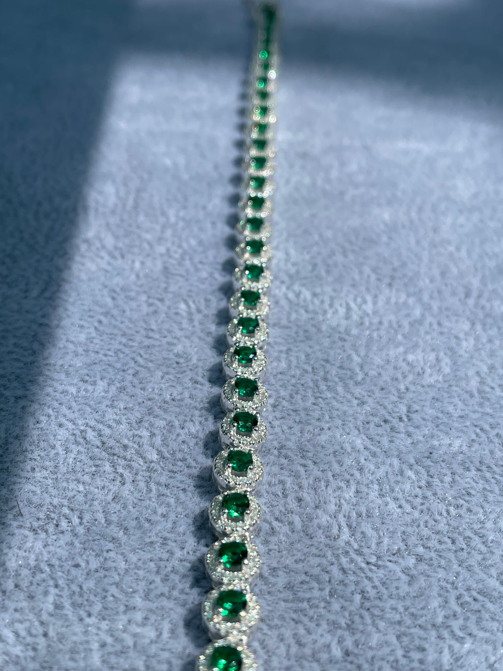 Tennis Circle Bracelet Silver.925