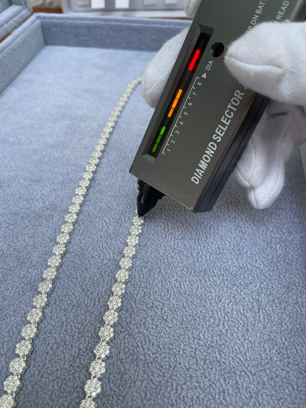 925 Silver Tennis Circle Chain