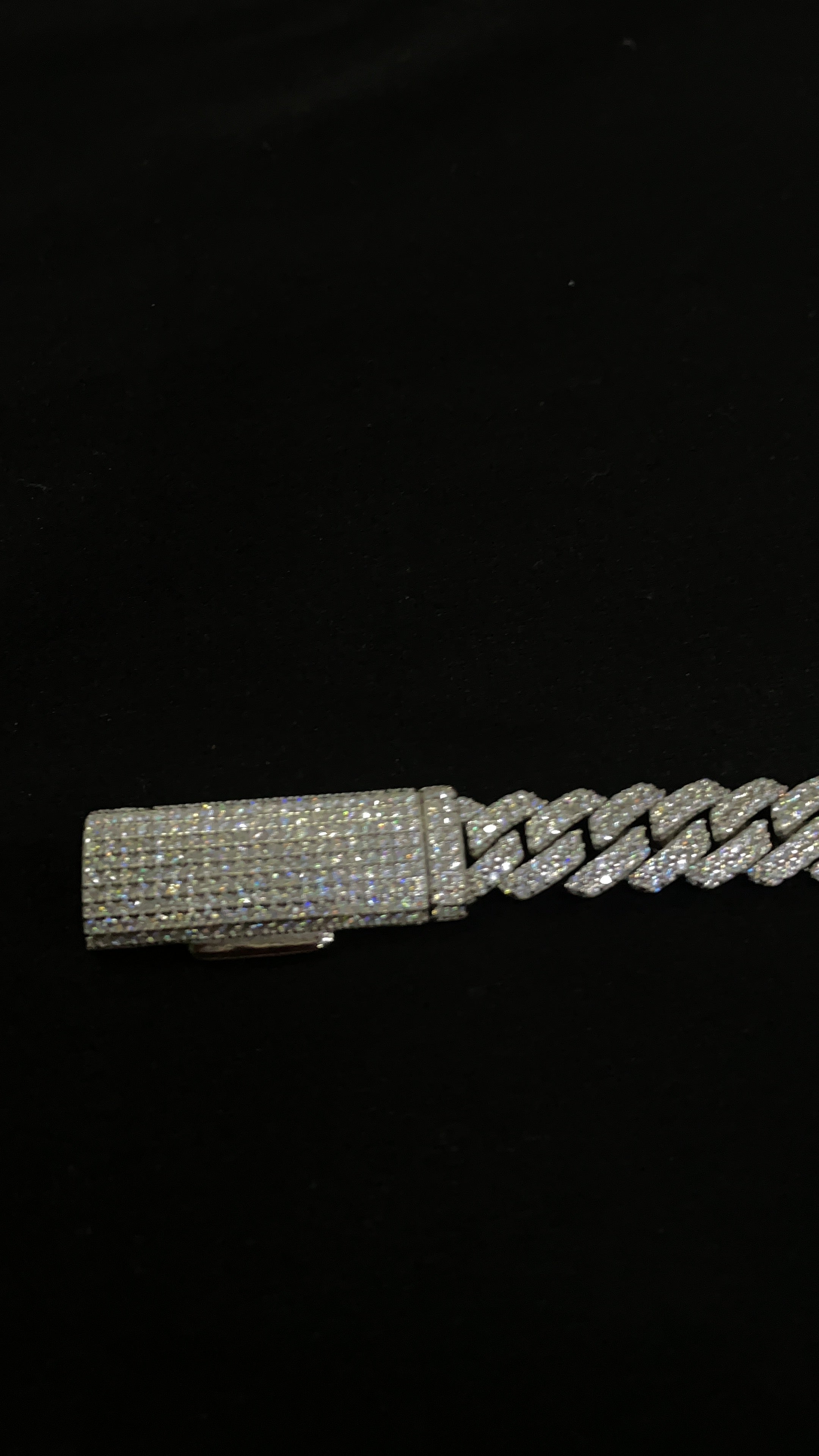 Silver Bracelet.925 Diamonds